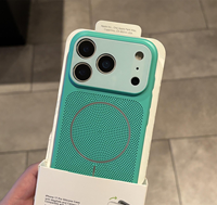 Étui de téléphone élégant bicolore pour iPhone 18 Pro, 17, 16, 15, 14, 13, 12, 11, Pro Plus – Étui de protection respirant et antichute
