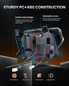 Kit de Faros Delanteros Bi-LED para Tundra 2014-2021, Faros Delanteros con Luz de Circulación Diurna, Cumplen con la Normativa DOT, para Toyota Tundra 14-21 - Product Image 4