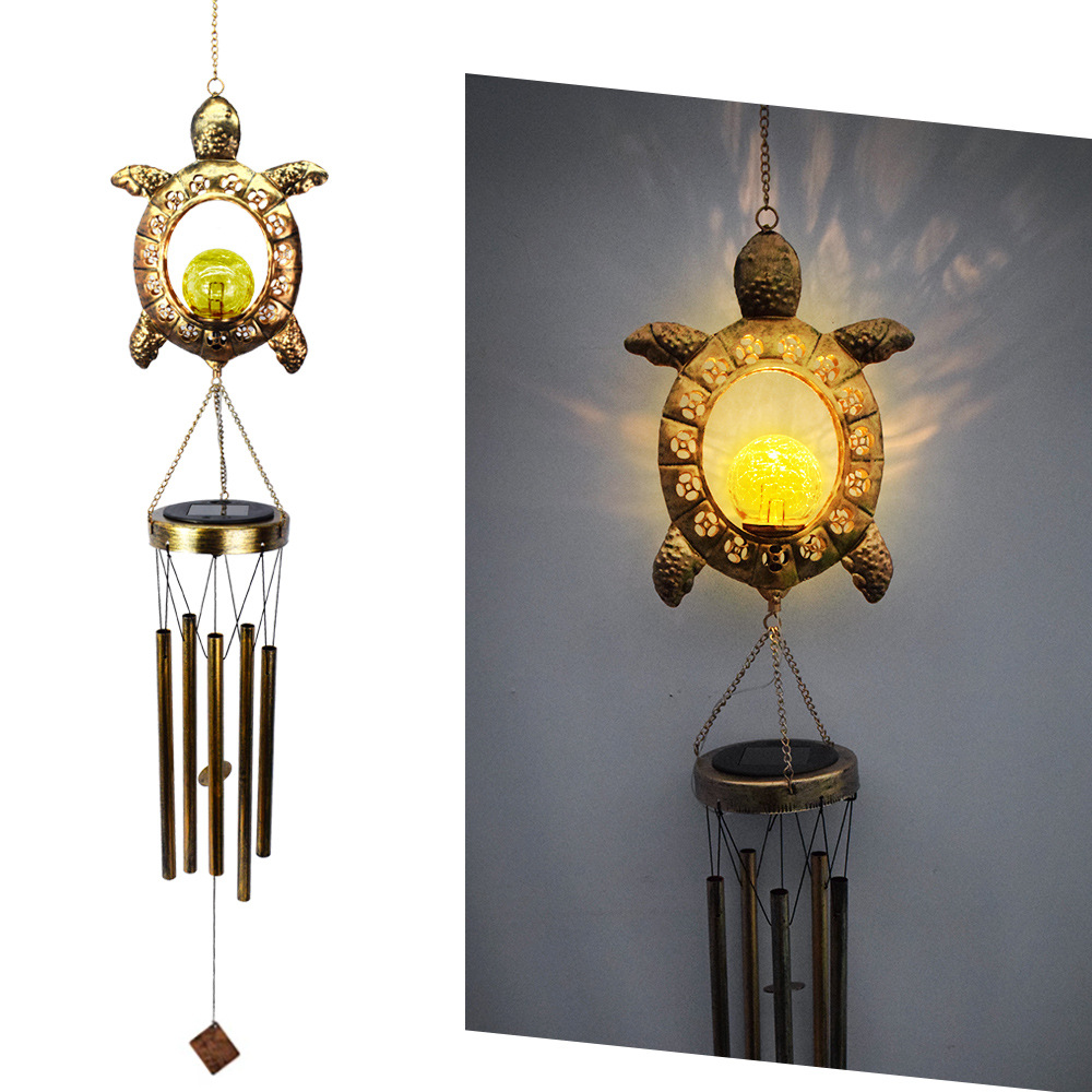 Carillón de viento de tortuga