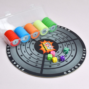 Estuche de Lujo para Fichas de Póker Portátil con Bandeja - Soporte para 1000 Fichas de Plástico para Torneos de Casino y Juegos de Mesa de Carrom - Product Image 3