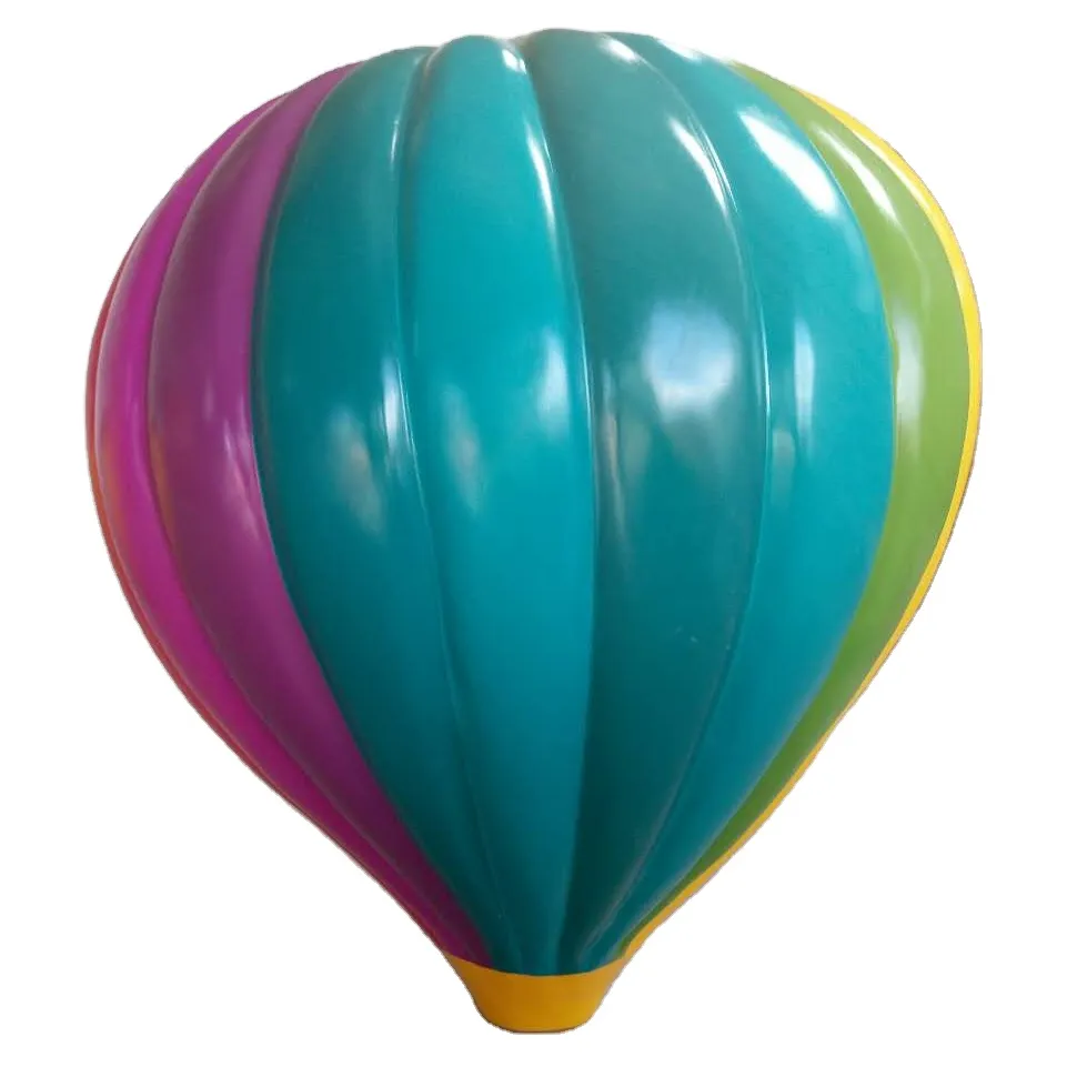 Einkaufs zentrum Werbe dekorative benutzer definierte Farbe Fiberglas Heißluft ballon