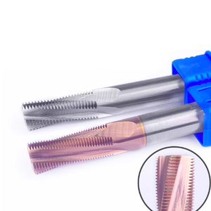 Bibo Full-teeth Thread Milling Cutter Steel M1.2 M1.6 M2 M2.5 M3 M4 M5 M6 Endmill for Steel/aluminum Cutting Full Tooth Spiral - Product Image 4