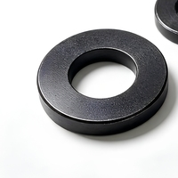 Arruelas Redondas de Aço Oxidado Preto Huayu (Modelo Personalizável) para Montagem de Estruturas Metálicas e Ferragens Industriais
