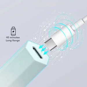 Novo Produto Portátil Handheld Pen Forma Secador de Unhas de Cura Rápida Carregável Bateria Embutida Mini UV LED 3W <span class=keywords><strong>Nail</strong></span> Lamp - Product Image 4
