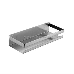 Étagères de supermarché <span class=keywords><strong>noir</strong></span> <span class=keywords><strong>mat</strong></span> étagère de rangement pour shampoing cuisine étagère murale en acier inoxydable <span class=keywords><strong>douche</strong></span> salle de bain étagères d'angle 12 pouces - Product Image 4