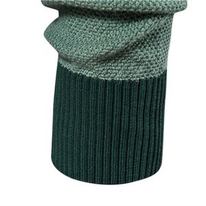 Vente en gros Pulls en cachemire Color Block Striped Slim Knitted Polo col rond manches longues Pulls décontractés pour hommes - Product Image 6