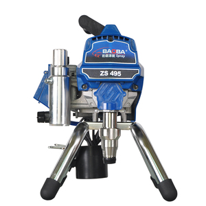 Pulvérisateur de <span class=keywords><strong>peinture</strong></span> sans air industriel électrique DIY modèle 495 110V de Chine, moteur sans balais 2500W, débit de 2,5 L/min pour <span class=keywords><strong>peinture</strong></span> murale BAOBA - Product Image 3