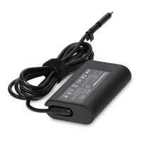 Adaptor daya AC DC 45W 20V pengisi daya Laptop USB Tipe C adaptor daya Laptop Universal untuk xps 13 9370 9380 lintang 5290 2 dalam 1