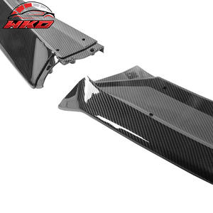 Protector de Parachoques Delantero para Honda Accord 2018-2021, Estilo IKON V3, Impresión de Fibra de Carbono, PP, 3 Piezas, Difusor, Protector de Mentón - Product Image 5