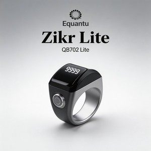 Bague connectée Tasbeeh, compteur de prières musulmanes, batterie 40 mAh, autonomie 15 jours, étanche IP7, 5 rappels de prière, connexion à l'application, Zikr - Product Image 1