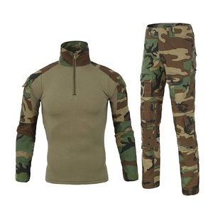 Trajes <span class=keywords><strong>de</strong></span> Camuflaje <span class=keywords><strong>de</strong></span> Secado Rápido <span class=keywords><strong>de</strong></span> Alta Calidad para Hombre, Camisa y Pantalones para <span class=keywords><strong>Senderismo</strong></span> y Caza al Aire Libre, Uniforme <span class=keywords><strong>de</strong></span> Camuflaje Masculino - Product Image 1