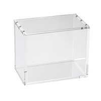 Boîte à fermoir magnétique en acrylique haute transparence, étui de formation ETB, présentoir de cartes de jeu, protège-cartes à collectionner