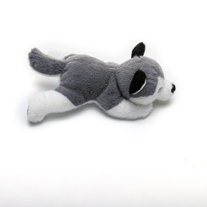 Fabrika Husky köpek peluş anahtarlıklar dolması çocuklar için hayvan oyuncaklar gerçekçi Husky peluş oyuncaklar - Product Image 2