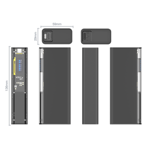 Huastlink M27 Modem Pin Lớn 8000MAh Ngân Hàng Điện 4G Di Động MiFi Túi Xách Tay 4G Sim <span class=keywords><strong>Router</strong></span> - Product Image 6