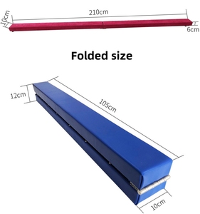 <span class=keywords><strong>Poutre</strong></span> d'équilibre d'entraînement pour enfants 6.8.9.10 <span class=keywords><strong>pied</strong></span> pliant gymnastique plancher Balance Base anti-dérapant ménage marche planches d'équilibre - Product Image 3