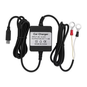 Cargador de coche con cable DC 12-24V para TKSTAR TK905 TK915 TK905B TK918 TK109 Etc. Rastreador GPS Accesorio electrónico para automóvil - Product Image 1