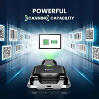 Eyoyo Nouvelle Arrivée 1D 2D Bluetooth Sans Fil Clip Arrière Clip Arrière QR Lecteur de Code à Barres Téléphone Barcode Scanner pour Logistique Express