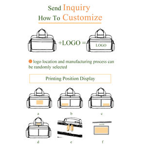 Sac à main pour ordinateur portable de grande capacité pour homme, sac à main de luxe avec fermeture éclair, <span class=keywords><strong>multi</strong></span>-poches, en Oxford, pour les réunions, sac à bandoulière, sac à main - Product Image 6