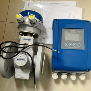 เครื่องวัดการไหลแบบแม่เหล็กอุตสาหกรรม Krohne Optiflux 4050C สำหรับการวัดน้ำ - Product Image 1