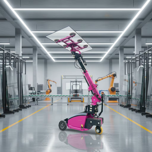 PLK Fabrication directe en usine Grues électriques mobiles à ventouse pour verre entièrement alimentées Lève-vitre 600kg - Product Image 3