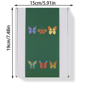 Haute Qualité 6 Pièces 5d Mini Diamant Peinture Personnalisé Dessin Animé Papillon Fine Artisanat Petit Diamant Peinture Kits pour Enfants Deor - Product Image 5