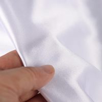 Nappe en satin solide, nappe lisse et brillante pour réception de fête, hôtel, décoration de salle à manger