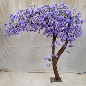 Árbol de <span class=keywords><strong>Jacaranda</strong></span> Artificial Grande, Árbol Artificial, Vegetación Artificial, Decoración de Interiores para Bodas, Árbol de Flores de Cerezo - Product Image 3