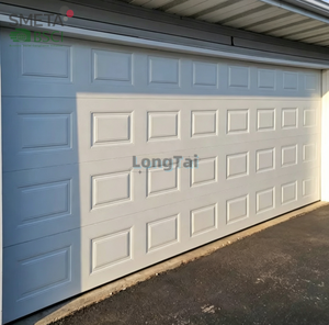Porte de garage sectionnelle en acier coloré moderne ANDEXIN, design élégant pour le développement <span class=keywords><strong>immobilier</strong></span> - Product Image 2