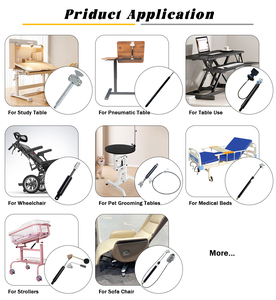 Nantai tùy chỉnh thép carbon khóa khí strut nhà máy trực tiếp cho đồ nội thất có thể khóa khí mùa xuân - Product Image 4