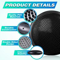 Pvc Gonflable Massage Wobble Balance Disque Coussin Gonflé Stabilité Massage Wobble Coussin Torsion Fitness Balance Board