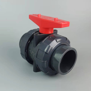 Customizable OEM Support Manual 2'' 3/4'' Sch 80 <strong>PVC</strong> Ball <strong>Valve</strong> 50mm 90mm Double Union for Water Pipe Irrigation - Product Image 2