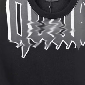 Camiseta de Manga Corta con Cuello Redondo, 100% Algodón, Corte Holgado para Hombre, con Logotipo Personalizado, Ropa Casual de Verano |   Diseño Exclusivo - Product Image 4