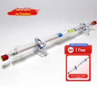 Yongli Jual Tabung Laser CO2 90W 100W 130W 150W 160W 180W Dapatkan Tabung Laser CO2 Gratis Peralatan Pemotong Penanda Pengukir Suku Cadang Mesin