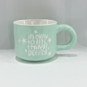 High Quality <b>Cheap</b> Eco-friendly Minimalist Ins Style Irregular Stoneware Ceramic Mug Hand-Pinch Coffee Creative Nordic Cute - Product Image 6