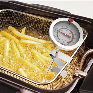 12-Inch Roestvrijstalen Stuurpen Direct Lezen Wijzerplaat <span class=keywords><strong>Thermometer</strong></span> Voor Frituren En Bbq Vlees Koken Op Maat Oem Frituurthermometer - Product Image 5