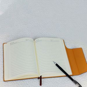 A5 PU Notebook Hardcover Magnetic Buckle Three-fold Luxury Business Diary Gift <b>Box</b> Enterprise Customized LOGO Business Gifts - Product Image 6