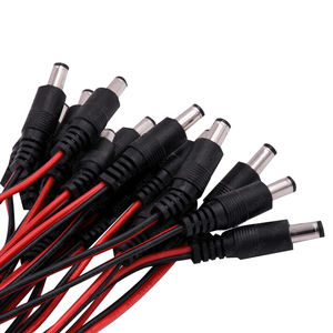 Kabel catu daya konektor laki-laki DC 5.5*2.1 garpu 5521 kabel tenaga surya 5V 2A DC 5525 - Product Image 3