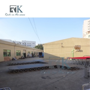 Customized Mobile <b>Stage</b> <b>Platform</b> Aluminum Riser Floor Mounting Outdoor Concert Use - Product Image 3