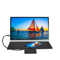 Moniteur portable infrarouge tactile 15,6'' 4K 16:9, série professionnelle, avec batterie, USB sans fil, garantie 1 an, OEM, vente flash, nouveauté
