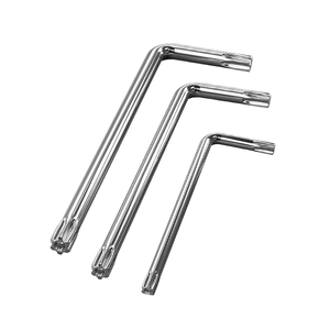 <span class=keywords><strong>Clé</strong></span> <span class=keywords><strong>Torx</strong></span> à bras court en forme de L en acier inoxydable haute résistance <span class=keywords><strong>T5</strong></span> T6 T8 T10 T20 T25 T30 T45 T50 - Product Image 3