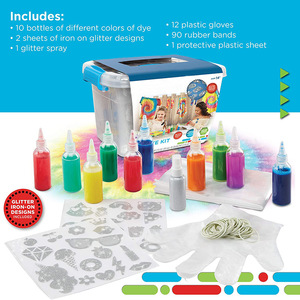 Tinte de agua fría sin ebullición para niños, kit de tinte de corbata de botella multicolor DIY para <span class=keywords><strong>estudiantes</strong></span> - Product Image 2