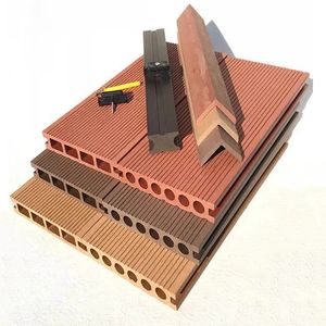 Tarima de Madera Compuesta para Exteriores SHENGCHENG, Resistente al Agua, para Terrazas y Patios, Baldosas de Madera Compuesta WPC con Aspecto Envejecido - Product Image 6