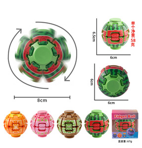 Nouvelle balle gyroscopique anti-stress à presser et à tourner, jouet EDC pour les doigts, vente directe d'usine - Product Image 3