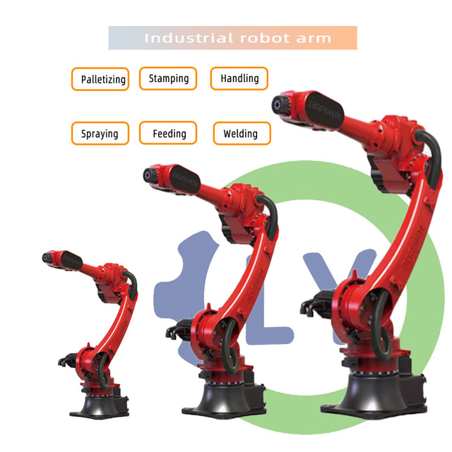 CNC Robot Heavy-Duty CNC Industrial Robotic Arm 2200mm Range for Palletizing Forging & Die Casting with Engine Core Component