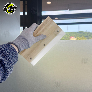 Spatule <span class=keywords><strong>de</strong></span> sérigraphie CLEZE 90 duromètres en <span class=keywords><strong>laine</strong></span> et caoutchouc, confortable et flexible, pour covering automobile, 21x14cm, outils <span class=keywords><strong>de</strong></span> manipulation d'encre - Product Image 4