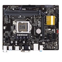 Carte mère de bureau ASUS B85M-V PLUS M ATX pas chère, 4e génération LGA1150 Intel I3/I5/I7 DDR3 double canal, disque dur SATA, PCI-E 3.0