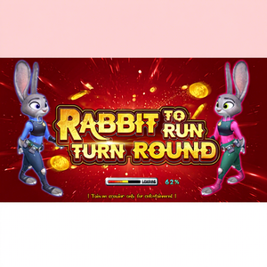 Juego <span class=keywords><strong>de</strong></span> Mesa <span class=keywords><strong>de</strong></span> Video Rabbit to Run Turn Round Fish, Operado con Monedas para Estados Unidos - Product Image 1