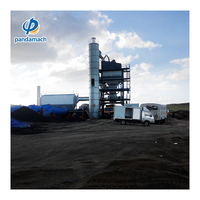Centrale à asphalte chaude fonctionnelle LB2000 à haute efficacité 160tph avec moteur et pompe pour la construction routière urbaine