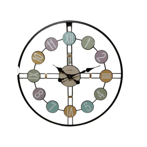 Miroir mural de qualité supérieure avec cadre en métal massif miroir de salle de bain rond pour la décoration intérieure et murale - Product Image 5