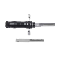 Kit d'outils de serrurier en aluminium pour ouverture rapide et réparation de serrures, résistant aux intempéries pour utilisation en cas d'urgence, ensemble professionnel d'ouverture de serrures